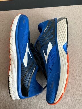 Brooks GTS 18 Men’s Running Shoes - Blue & Orange size 11